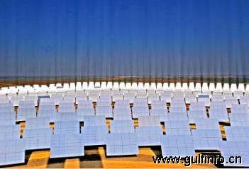 耗资32亿美元迪拜太阳能公园第一阶段年底完成建设