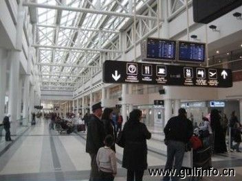 2013年1-10月黎巴嫩贝鲁特机场乘客数量上涨6%