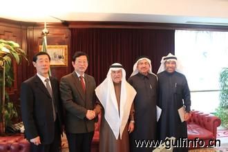 中国能源局局长与沙特油矿大臣会谈
