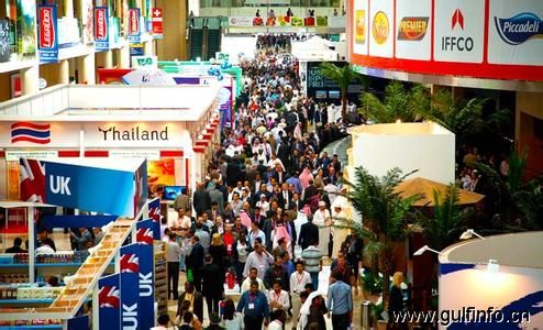 第十九届海湾食品展在迪拜世贸中心开幕