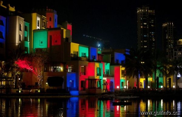 法国里昂灯光节首次牵手迪拜 制造夜光之城