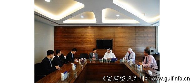 驻迪拜总领事唐卫斌会见阿联酋机场服务公司Dnata负责人