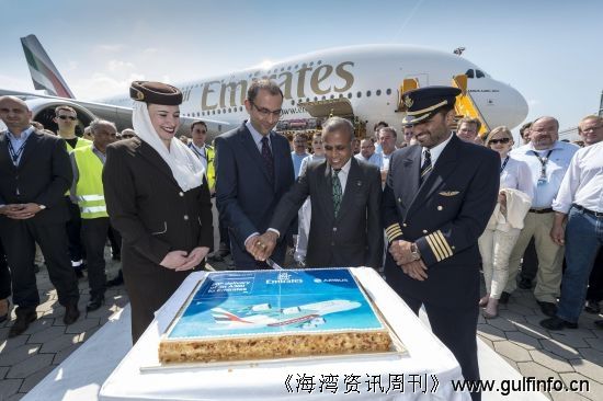 阿联酋航空接收其第50架空客A380飞机