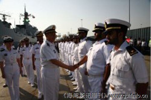 中国海军第17批<font color=#ff0000>护</font>航编队访问阿联酋