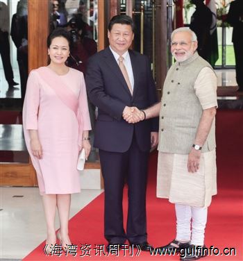 中国对印度投资200亿美元，签铁路等12份合作协议