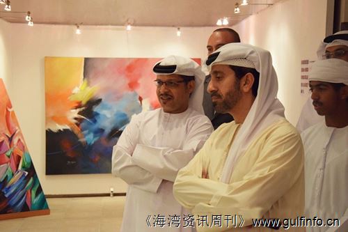 阿联酋现代派画家个展在哈塔吉之家举办