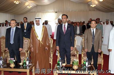 中国驻迪拜总领事唐卫斌见证迪拜周启动