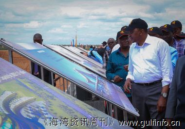 肯尼亚总统再度视察蒙内铁路项目