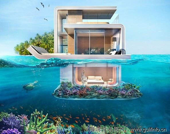 迪拜将造海中悬浮别墅 卧室可赏海底美景
