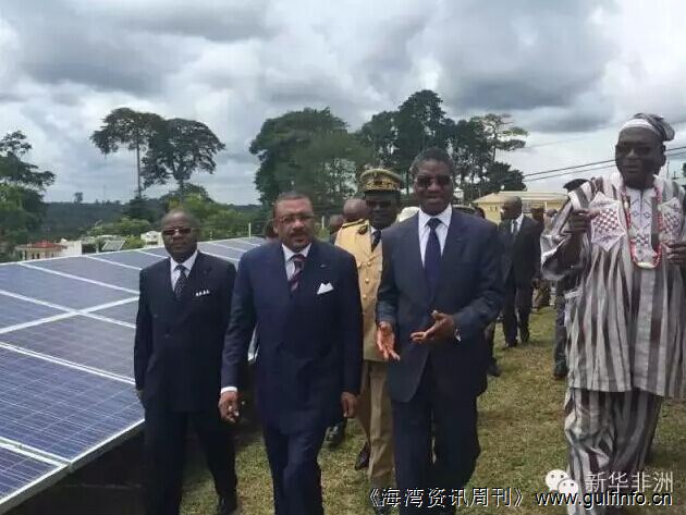 华为承建的喀麦隆莫沃莫卡村太阳能电站项目造福上万村民