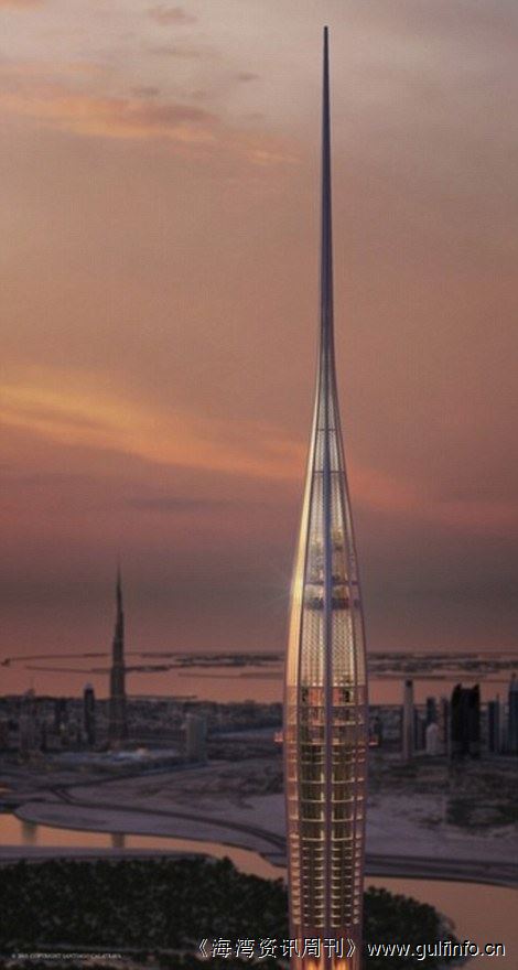 迪拜将耗资10亿美元 打造世界新第一高楼