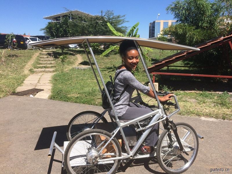 非洲国家用上太阳能自行车 彻底改变生活方式